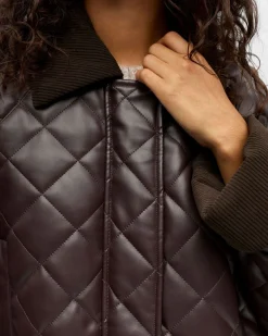 OBJJUNA L/S RE QUILTED JACKET
