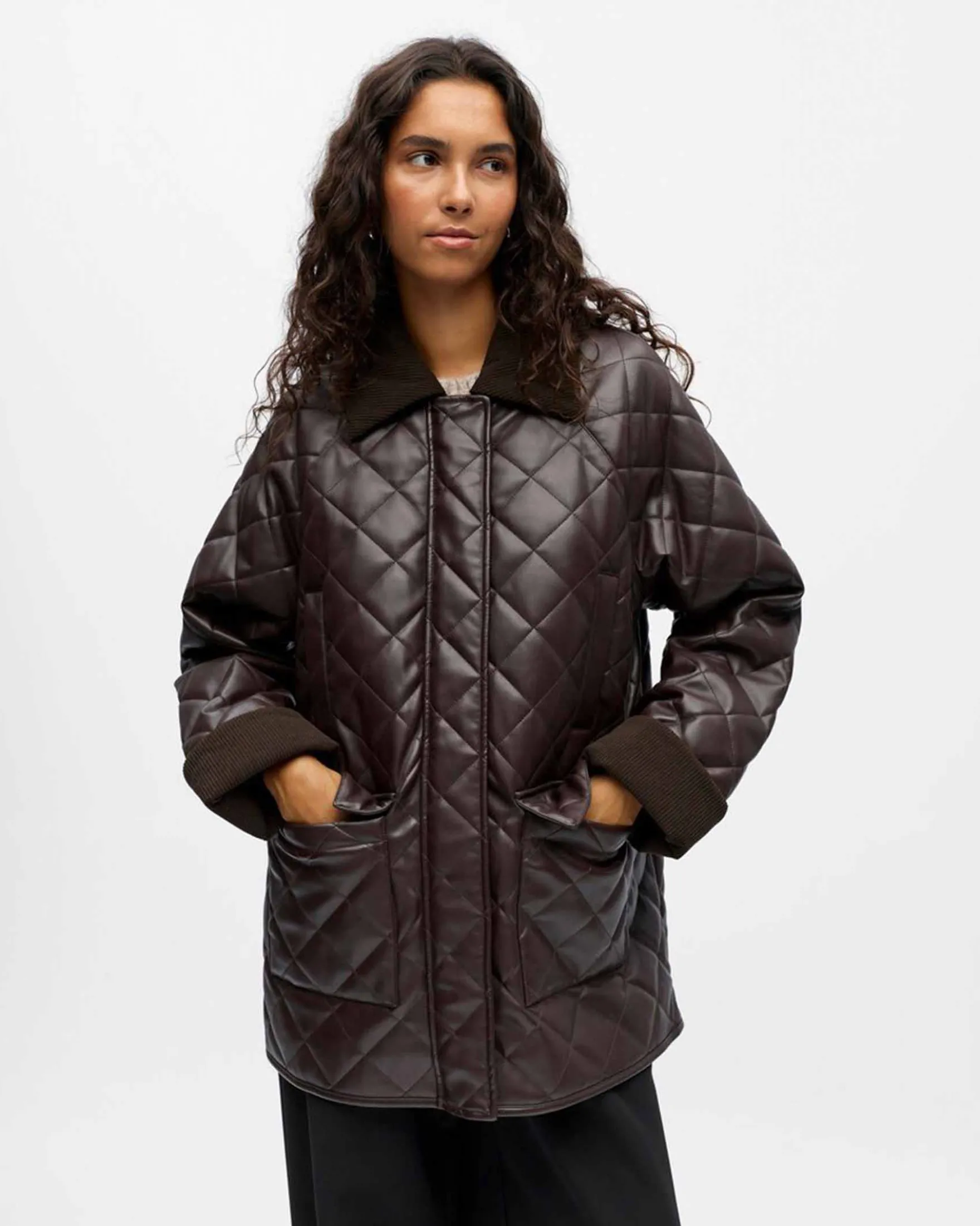 OBJJUNA L/S RE QUILTED JACKET