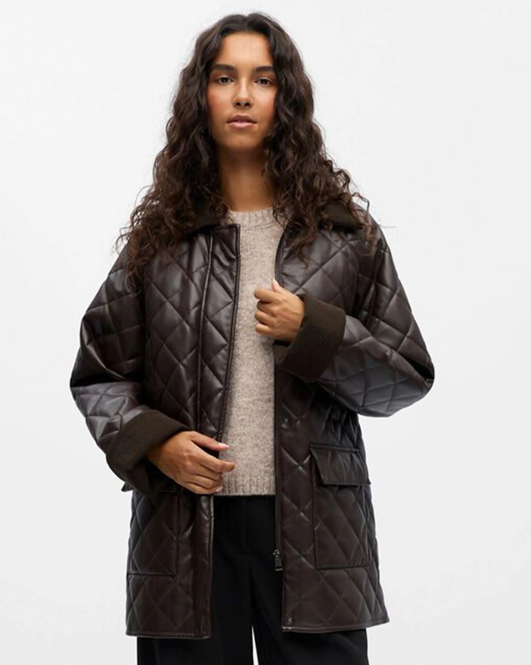 OBJJUNA L/S RE QUILTED JACKET