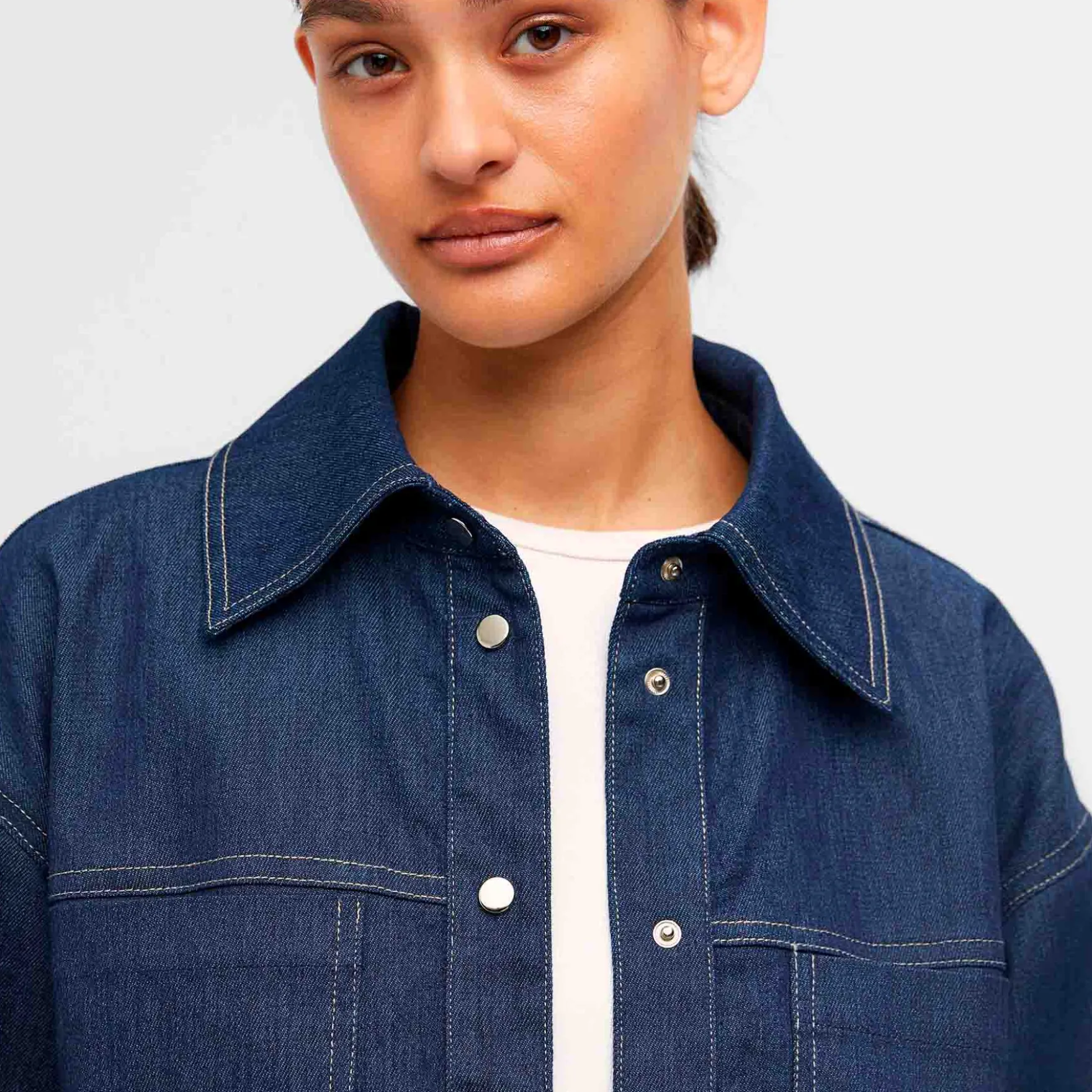 Objjune denim ls jacket