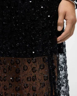 OBJMAISY HW LONG SKIRT