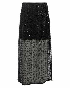 OBJMAISY HW LONG SKIRT