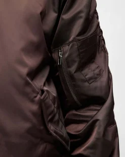 Objmary oversize bomber jacket