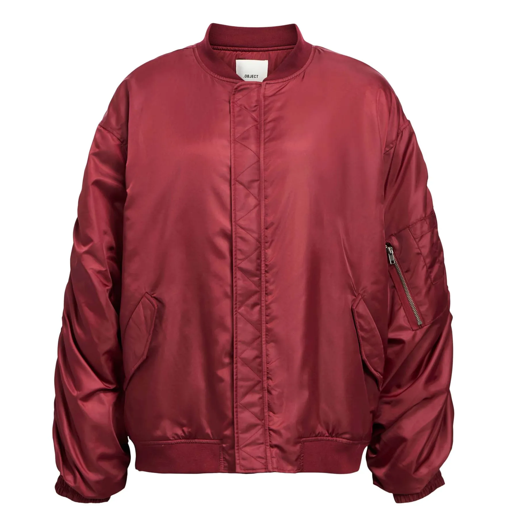 Objmary oversize bomber jacket