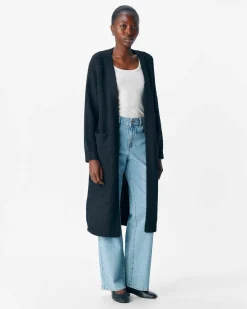 OBJMILU LONG KNIT CARDIGAN