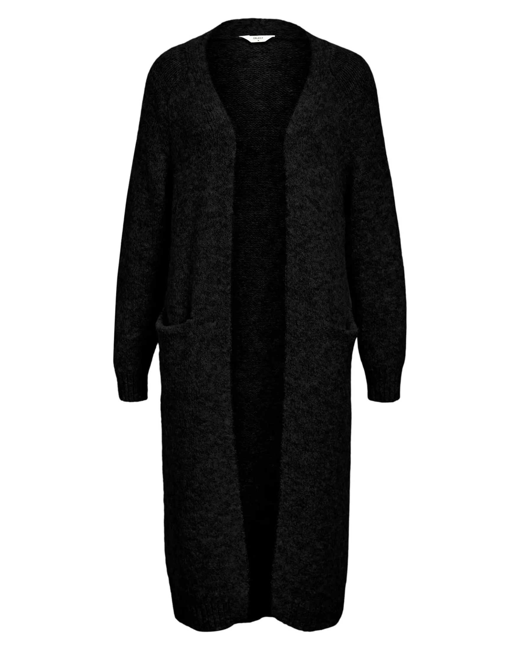 OBJMILU LONG KNIT CARDIGAN