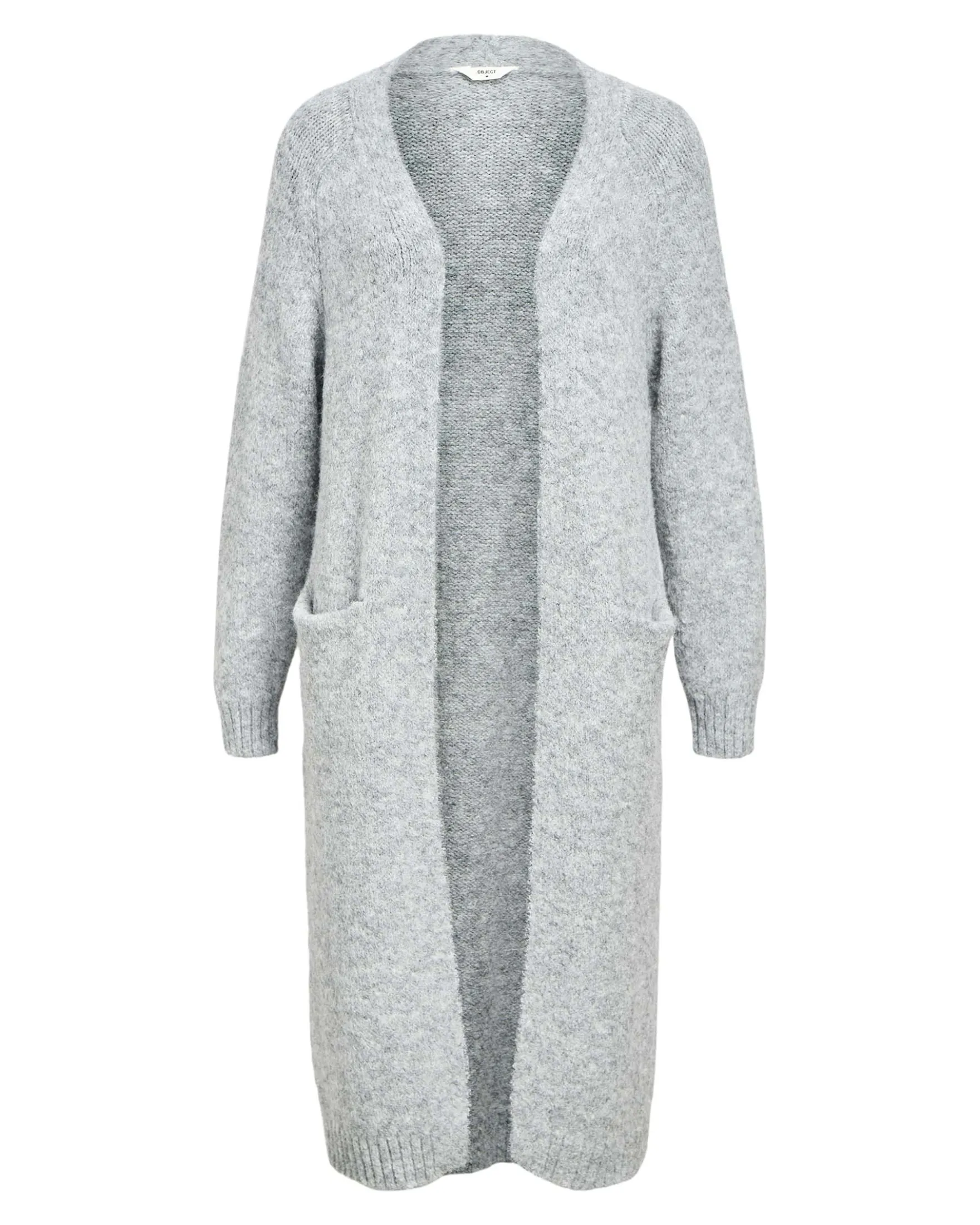 OBJMILU LONG KNIT CARDIGAN