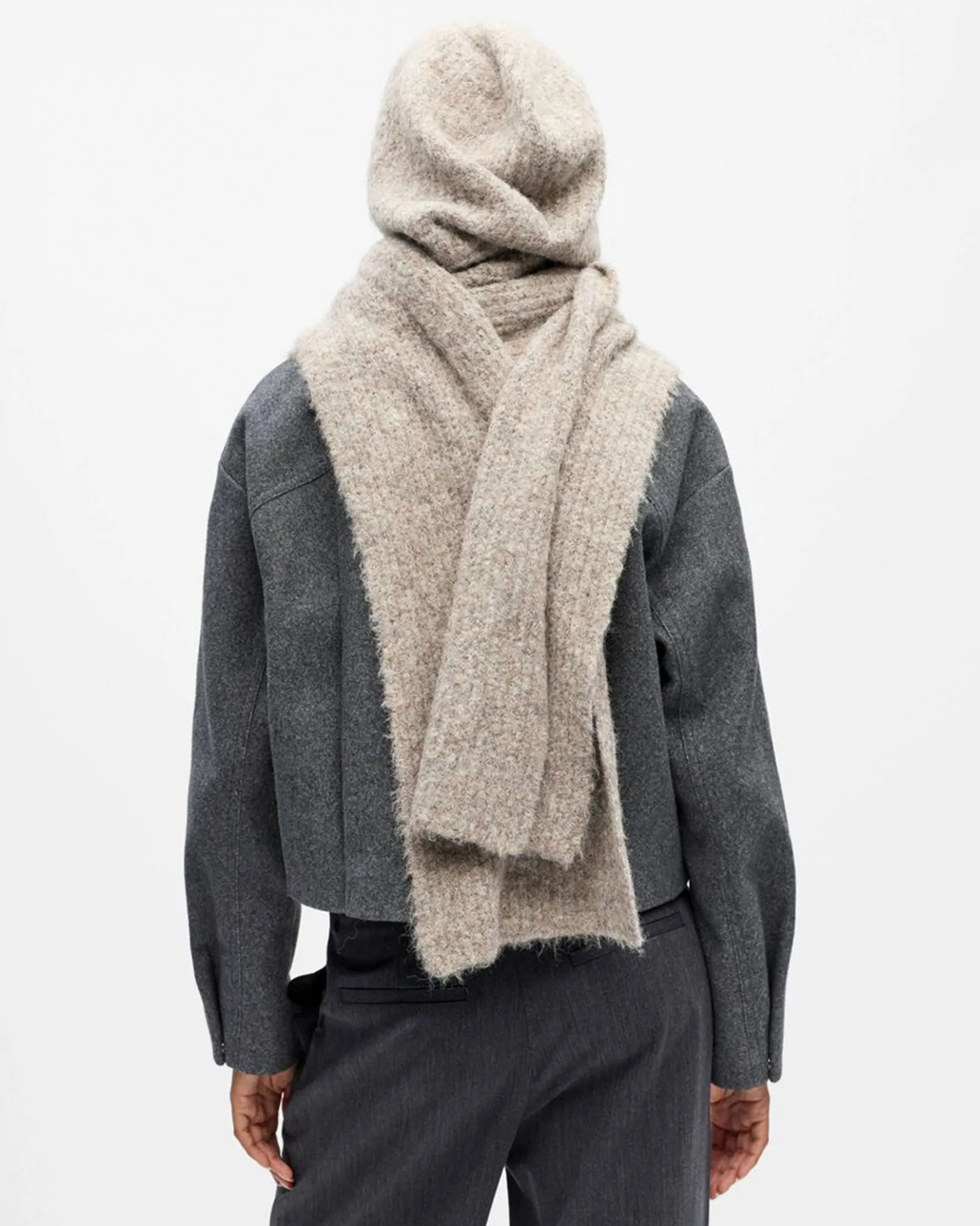 OBJMILU SCARF KNIT BALACLAVA