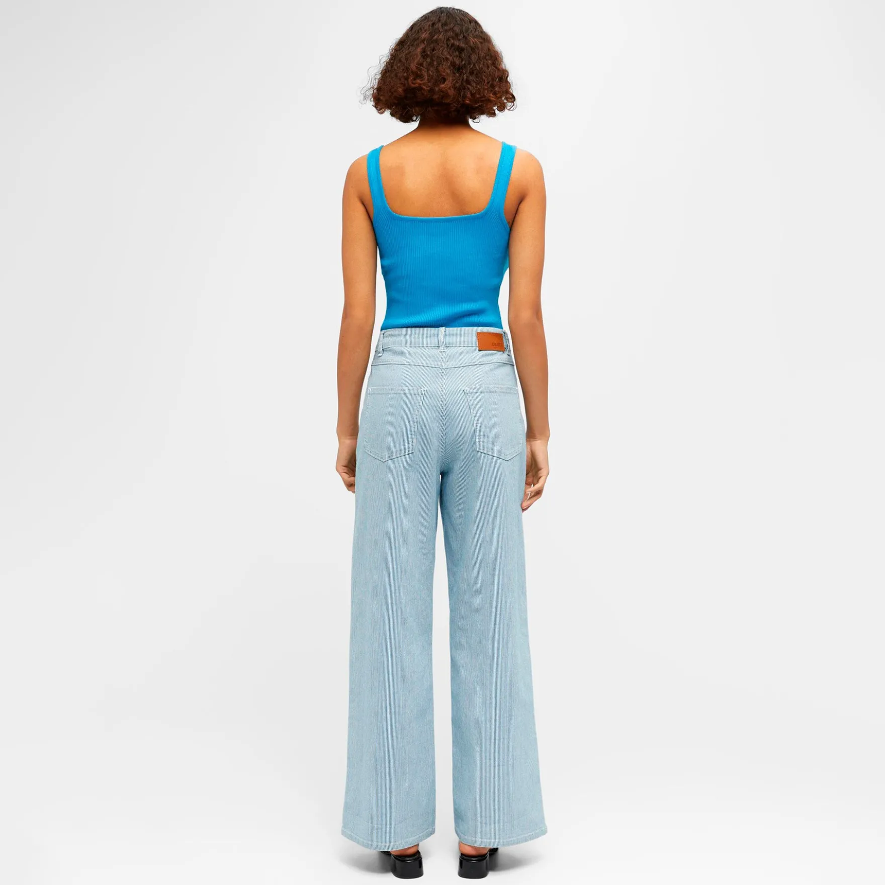 Objmoji mw wide long jeans