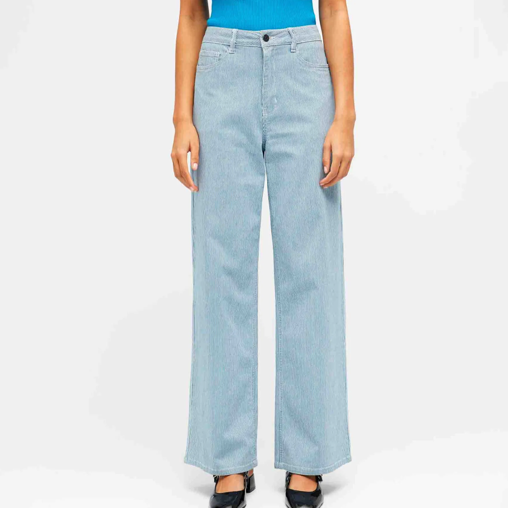 Objmoji mw wide long jeans