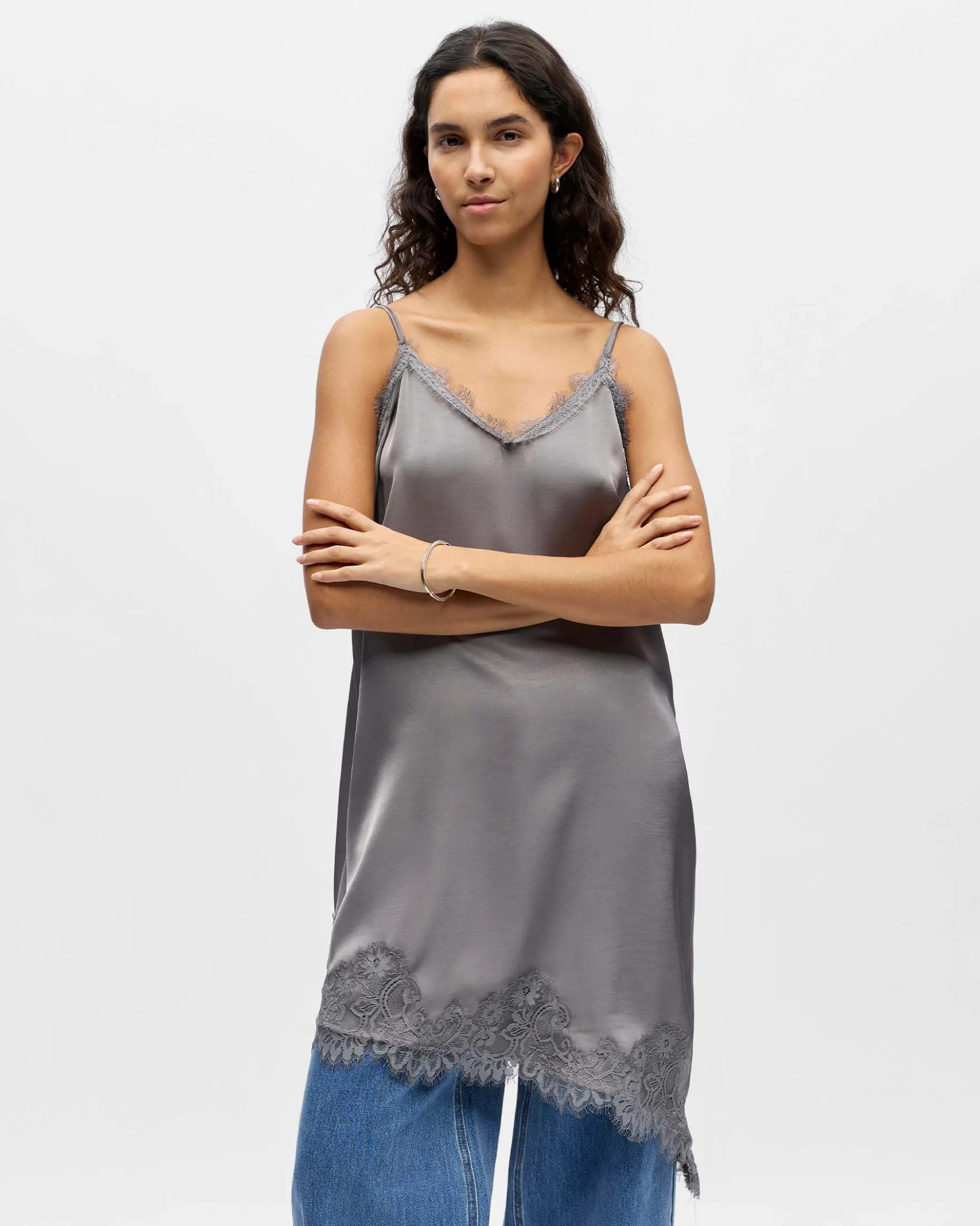 OBJNALINE LACE DRESS