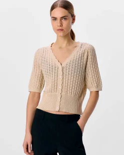 OBJNOEMI KNIT 2/4 CARDIGAN