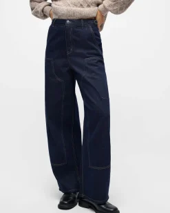 OBJRINSA BARREL JEANS