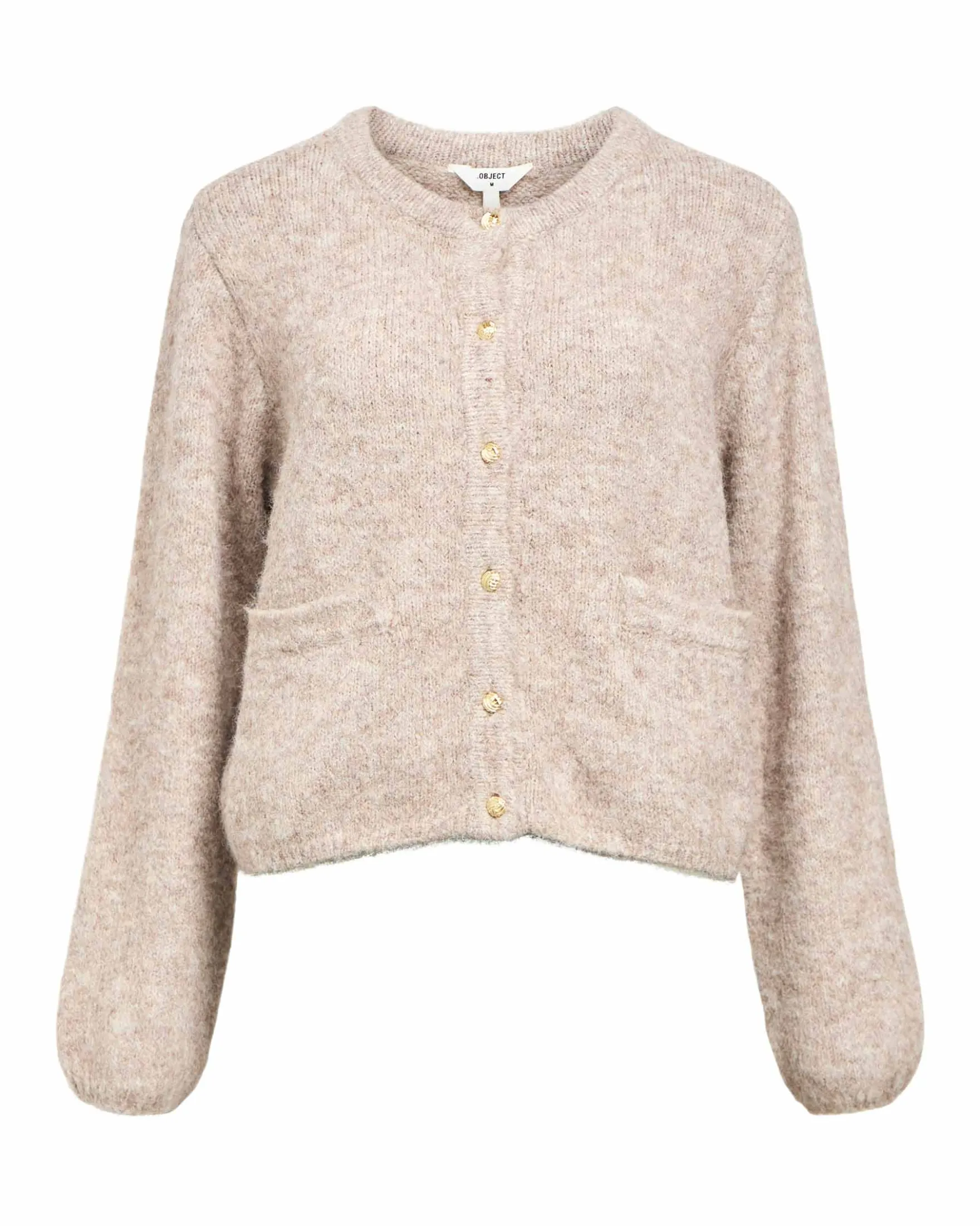 OBJSAGGIA RE L/S KNIT CARDIGAN