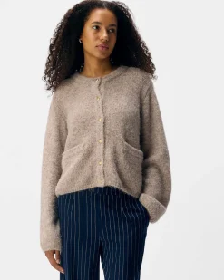 OBJSAGGIA RE L/S KNIT CARDIGAN