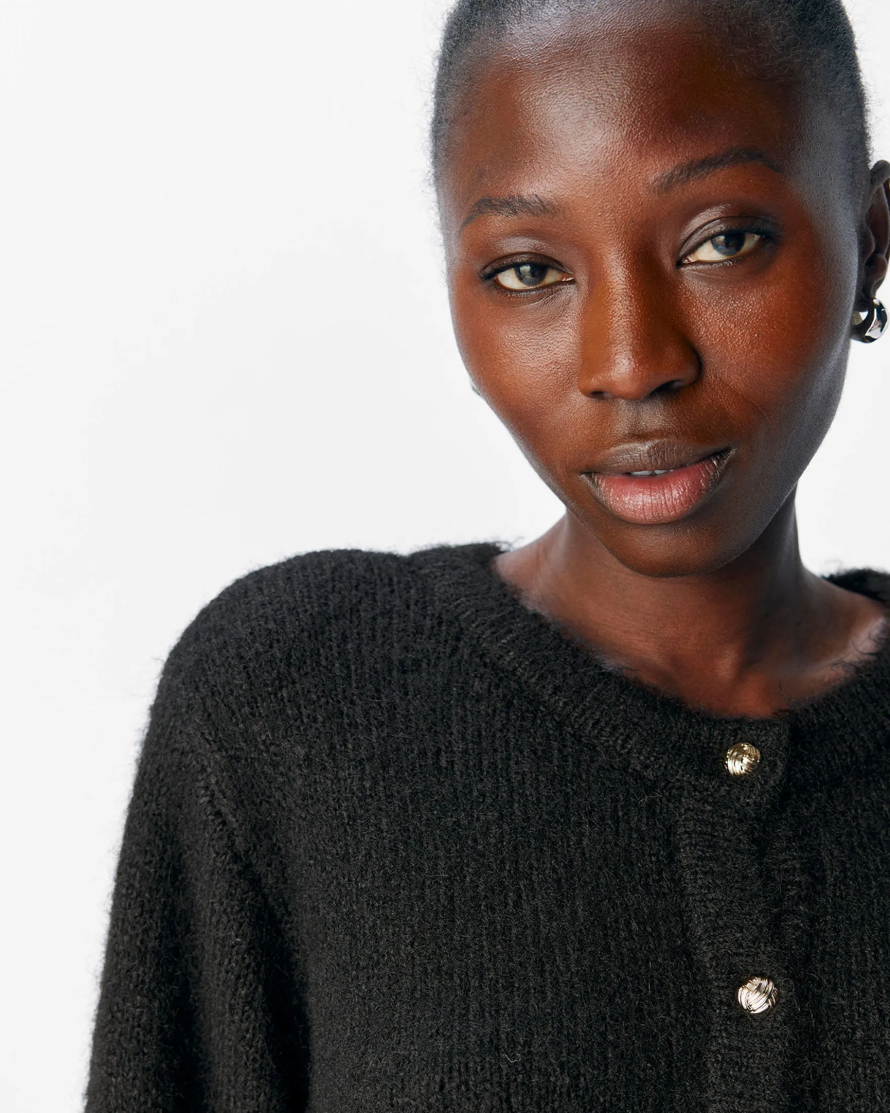 OBJSAGGIA RE L/S KNIT CARDIGAN