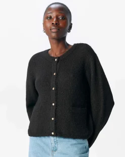 OBJSAGGIA RE L/S KNIT CARDIGAN