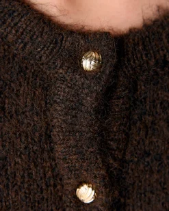 OBJSAGGIA RE L/S KNIT CARDIGAN