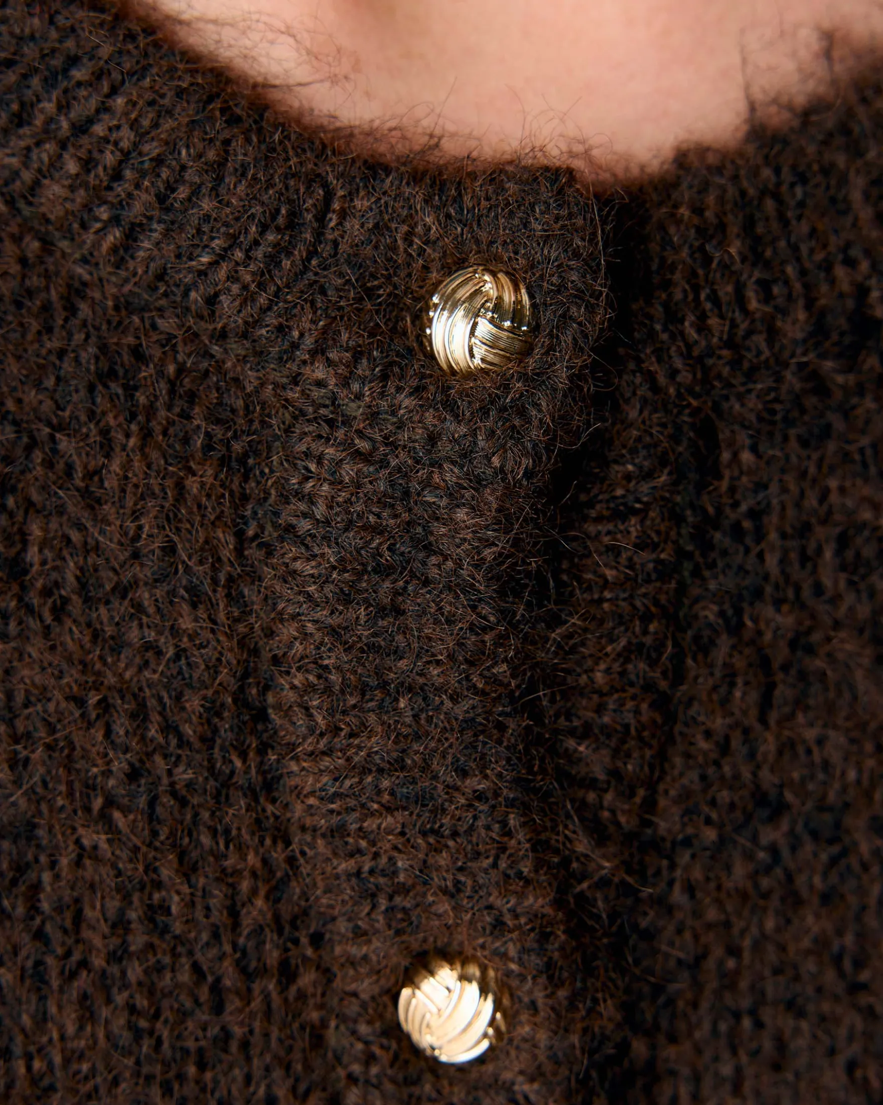 OBJSAGGIA RE L/S KNIT CARDIGAN