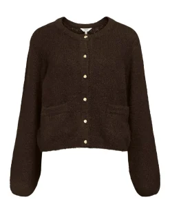 OBJSAGGIA RE L/S KNIT CARDIGAN