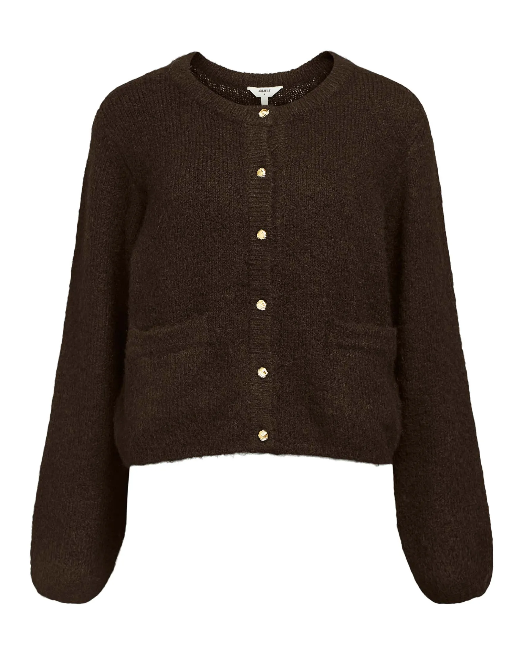 OBJSAGGIA RE L/S KNIT CARDIGAN