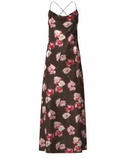 Objsally maxi slip dress