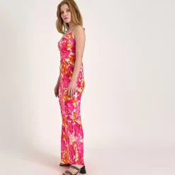 Objsally maxi slip dress