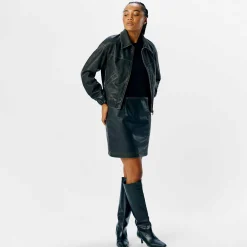 Objscarlet mini skirt
