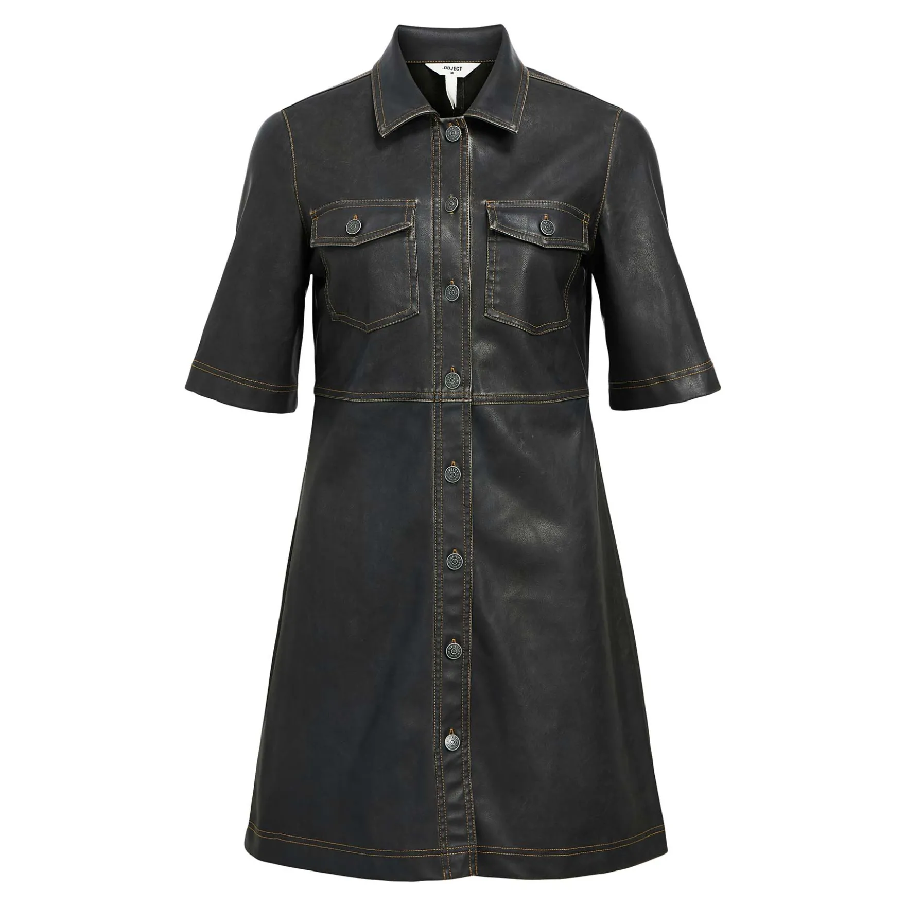 Objscarlet 2/4 short dress