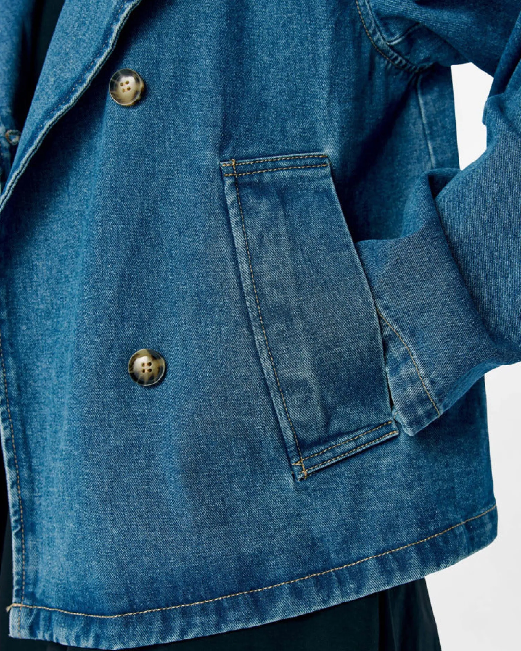 OBJTILLA GRO LO DENIM JACKET