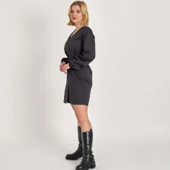 Objtutta sculpture l/s dress