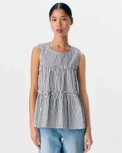 OBJTUTTA S/L LO O-NECK TOP