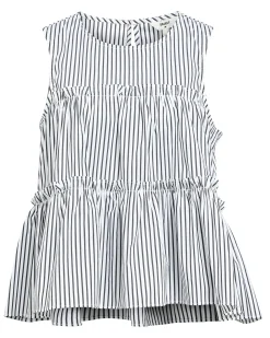 OBJTUTTA S/L LO O-NECK TOP