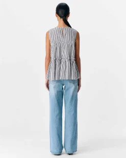 OBJTUTTA S/L LO O-NECK TOP