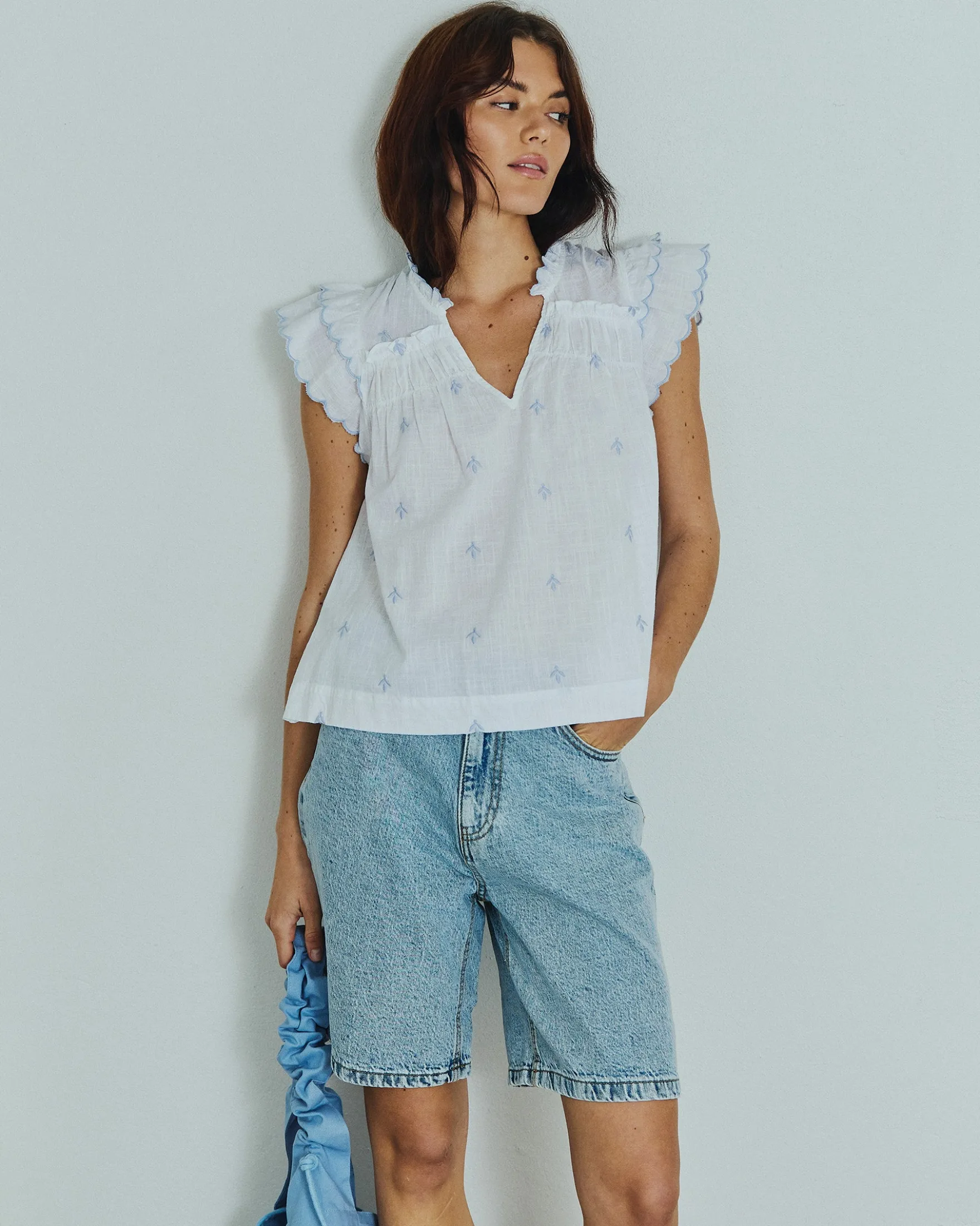 Ofina denim shorts