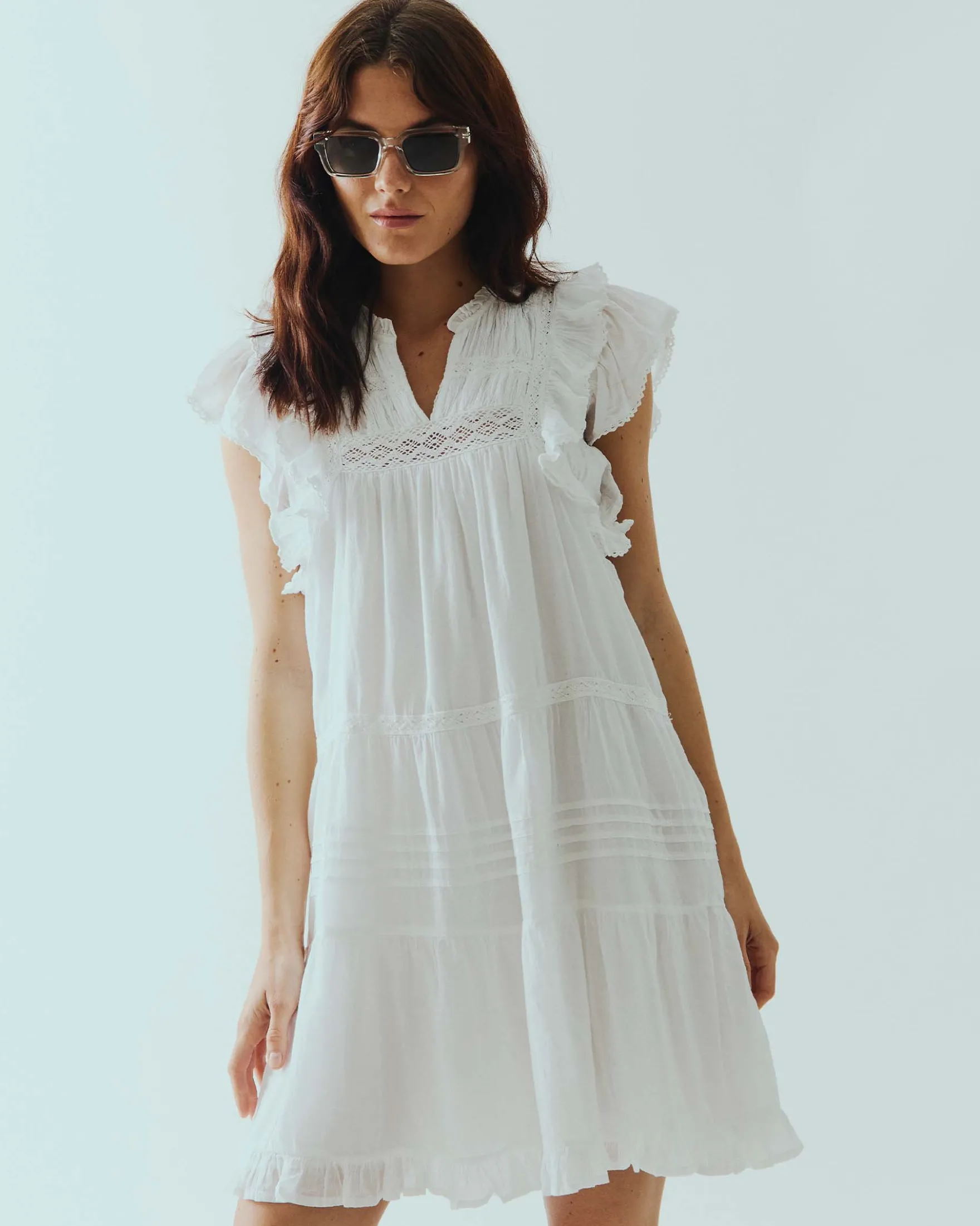 Ollie voile short dress
