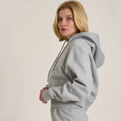 Organic fitted hoodie