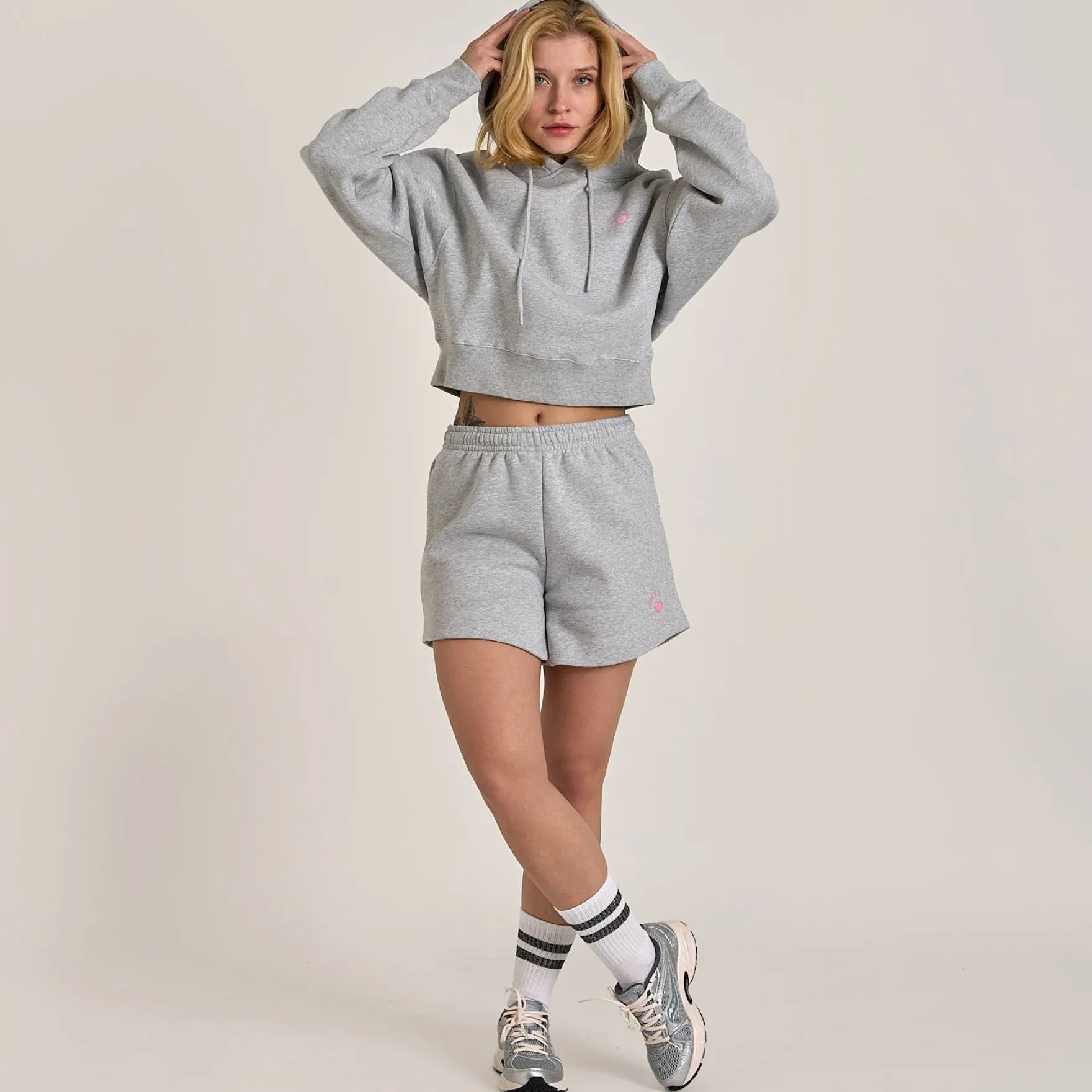 Organic fitted hoodie
