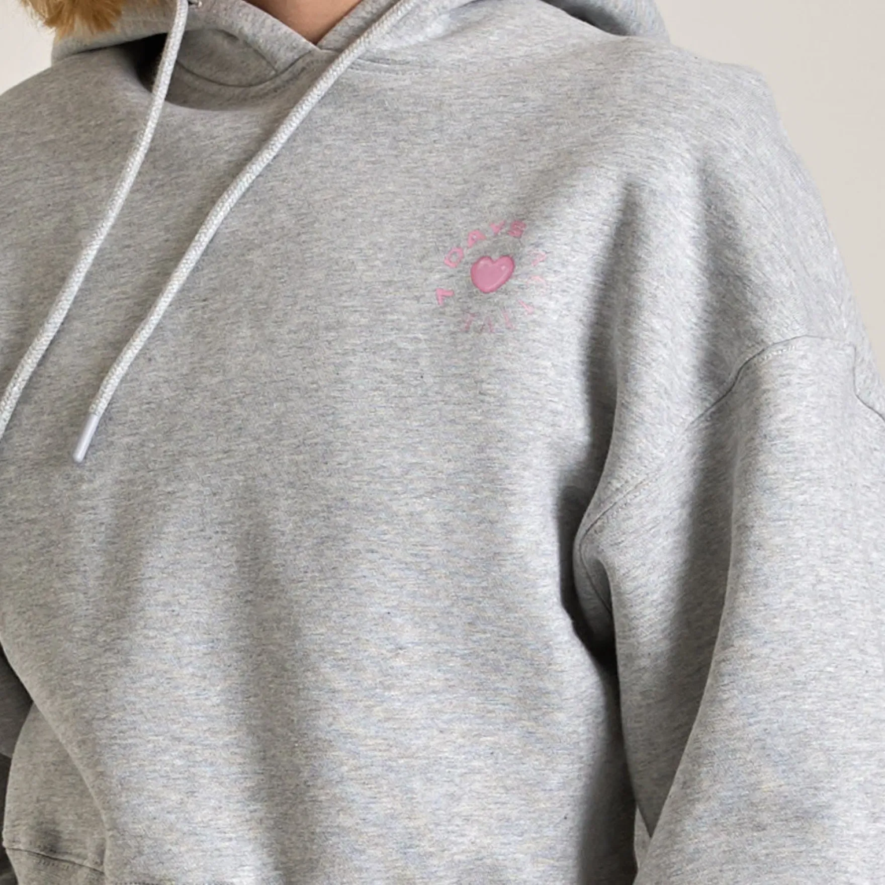 Organic fitted hoodie