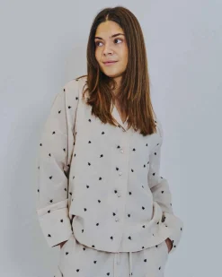 Orlina embroidery shirt