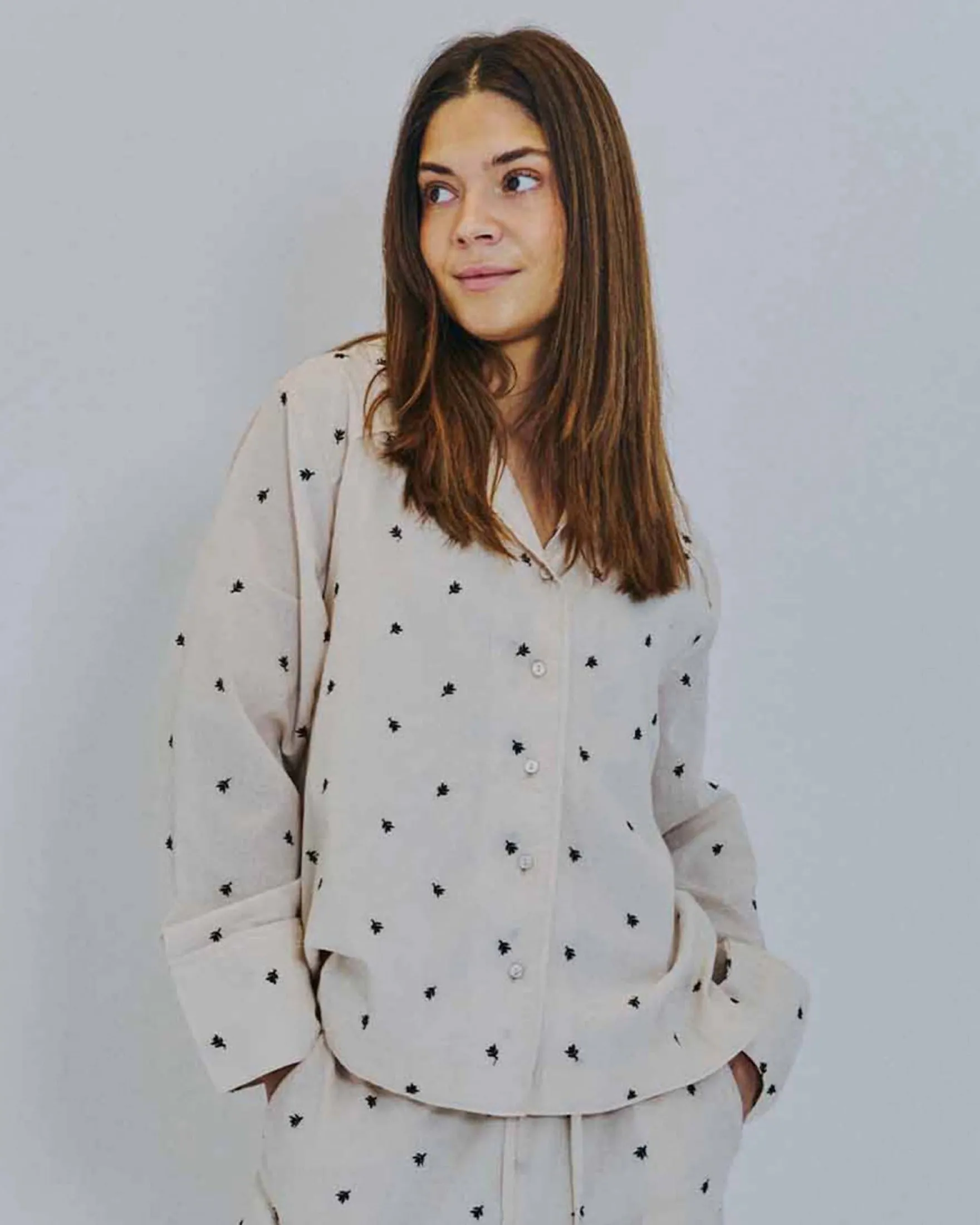 Orlina embroidery shirt