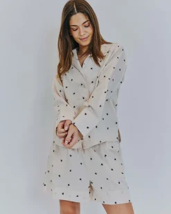 Orlina embroidery shirt