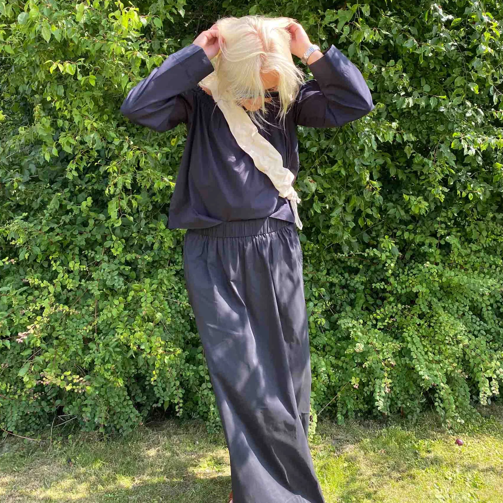 Paulie poplin skirt