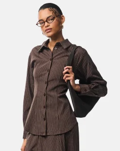 PCANJA LS FITTED SHIRT
