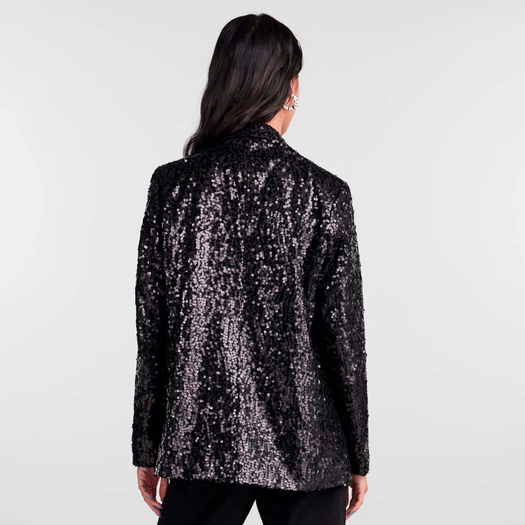Pcbossy sequin blazer