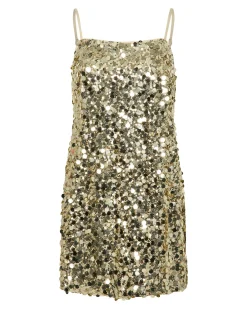 Pcdisco mini strap dress