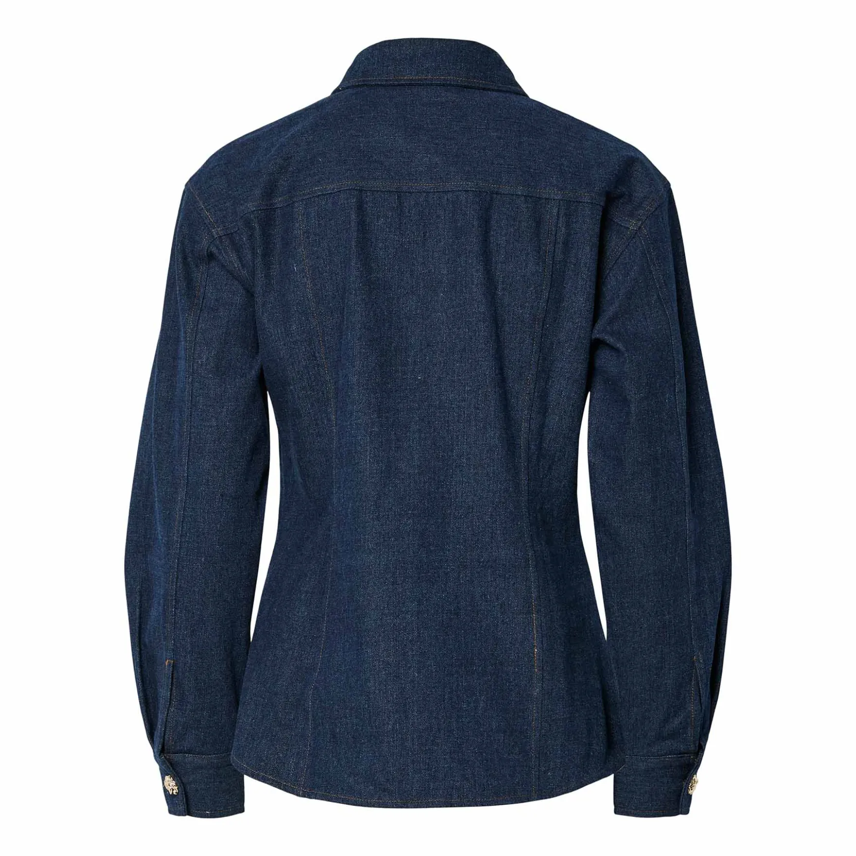 Pcfabia ls fitted denim shirt