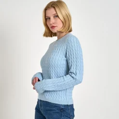 Pcfia ls cable knit