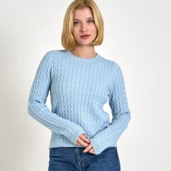 Pcfia ls cable knit