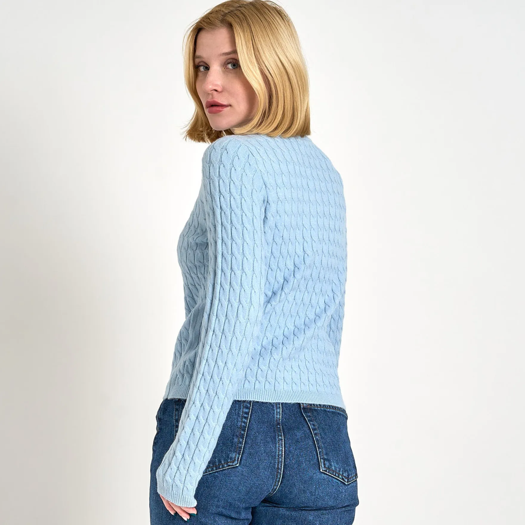 Pcfia ls cable knit